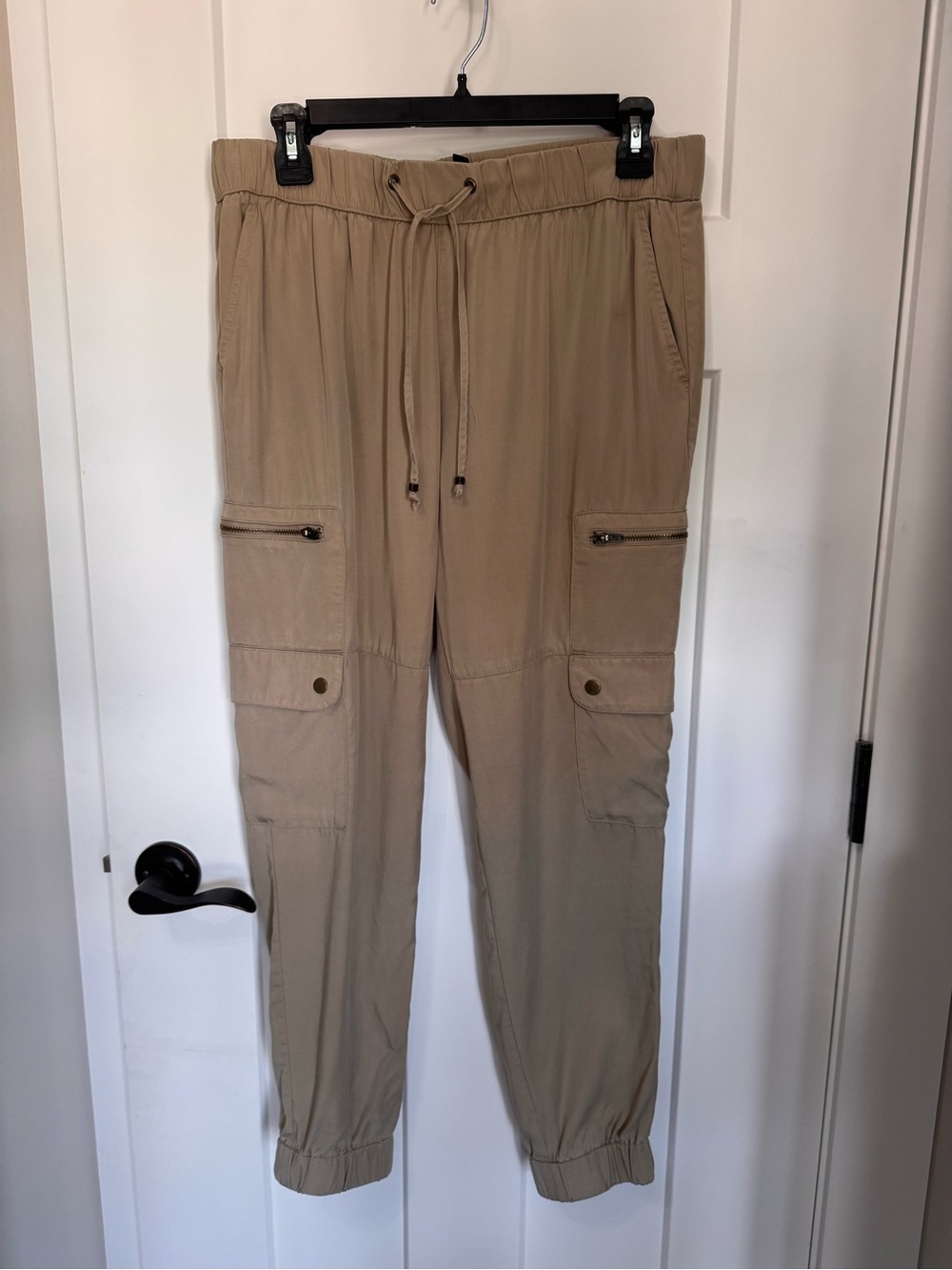 Banana Republic Factory Tan Women’s Cargo Jogger Trousers